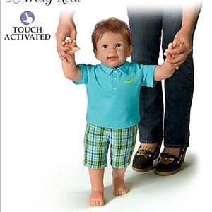 "Mason's First Steps" Interactive Walking Baby Doll